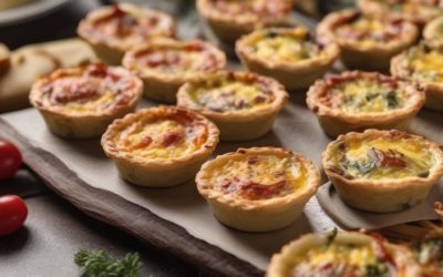 Mini Quiches Lorraine pour Apéritif