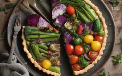 Tarte aux légumes de saison